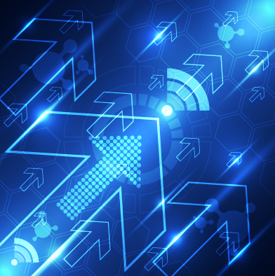 Blue tech futuristic background vector 14 Blue tech futuristic background vector 14
