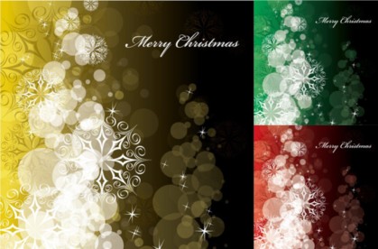 Dream snow christmas background vector Dream snow christmas background vector