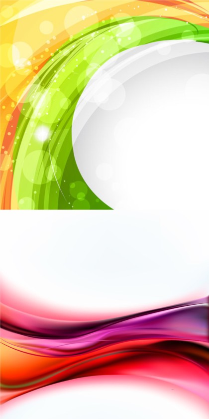 Dynamic abstract art background vector