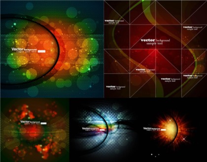 Abstract Effect light background vector Abstract Effect light background vector