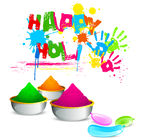 Holi creative background art vector 11 Holi creative background art vector 11