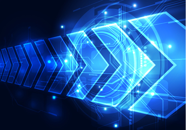 Blue tech futuristic background vector 01 Blue tech futuristic background vector 01