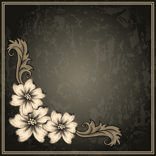 Classical decor frames retro vector set 06 Classical decor frames retro vector set 06