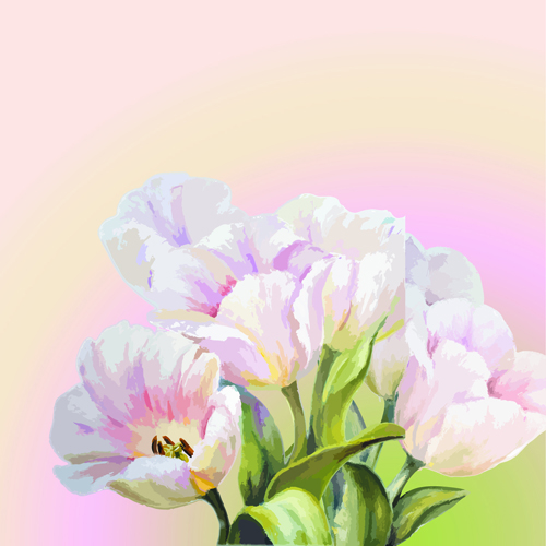 watercolor hand-draw hand drawn flower background flower background 