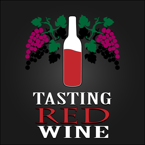 Vector wine background creative design set 04 Vector wine background creative design set 04