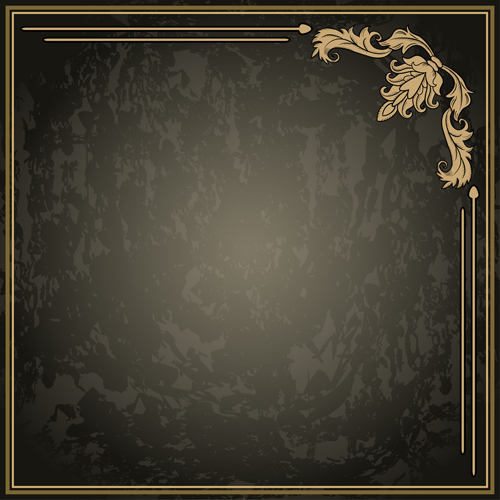 Classical decor frames retro vector set 05 Classical decor frames retro vector set 05