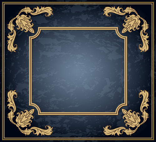 Classical decor frames retro vector set 13 Classical decor frames retro vector set 13