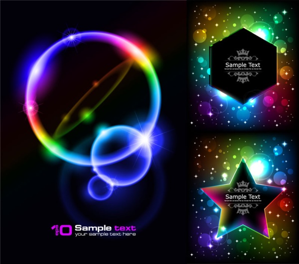 Colorful light modern background vector Colorful light modern background vector