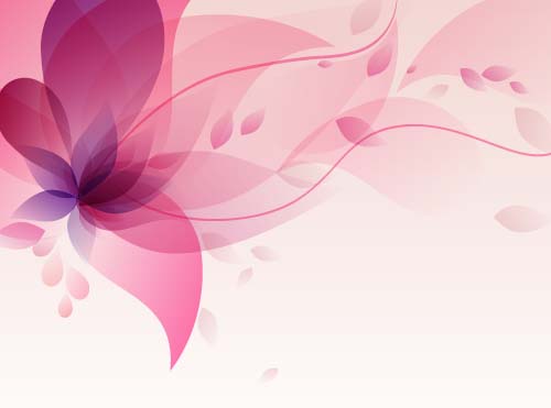 Purple floral dream background vector 02 Purple floral dream background vector 02