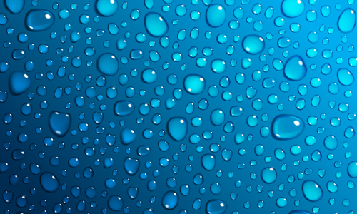 Transparent water drops illustration vector 03 Transparent water drops illustration vector 03