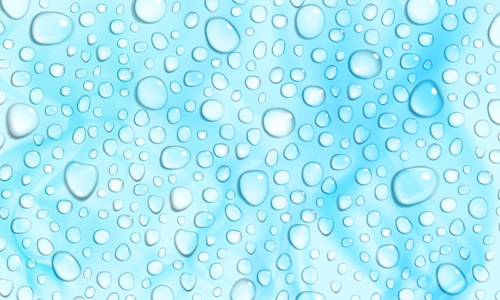 Transparent water drops illustration vector 05 Transparent water drops illustration vector 05
