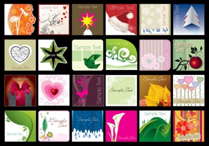 Variety lovely art background vector Variety lovely art background vector