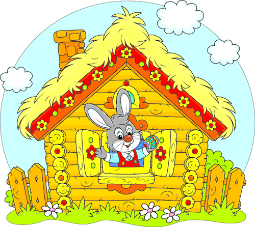 lovely cartoon bunny design vector set 03 lovely cartoon bunny design vector set 03