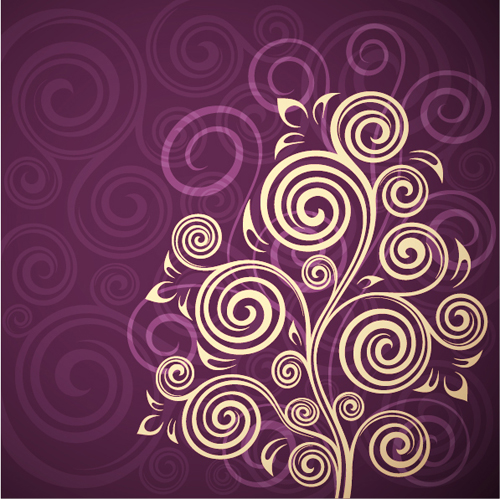 Abstract floral ornate background vector 13 Abstract floral ornate background vector 13