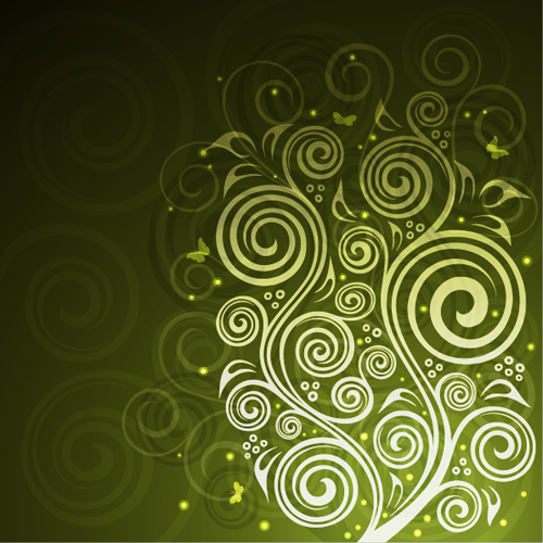 Abstract floral ornate background vector 15 Abstract floral ornate background vector 15