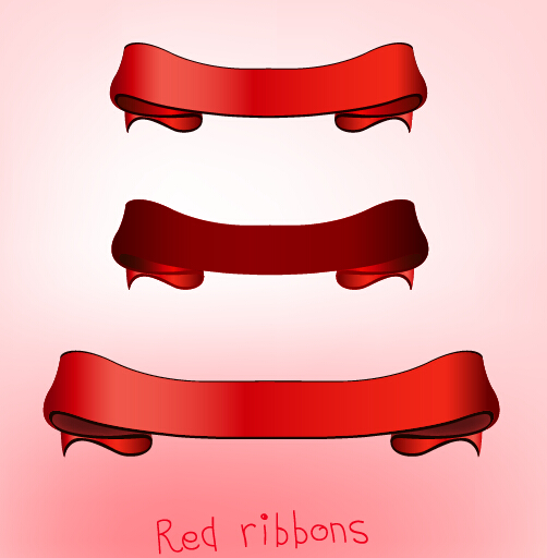 Beautiful red ribbon set 12 Beautiful red ribbon set 12