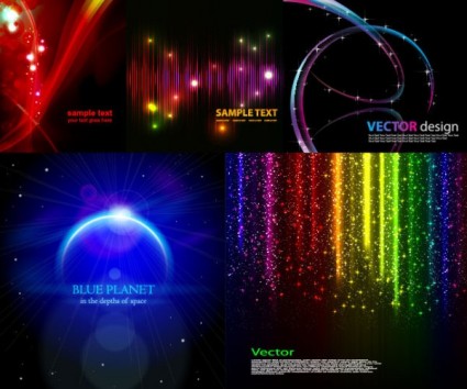 Cool glare background vector 03 Cool glare background vector 03