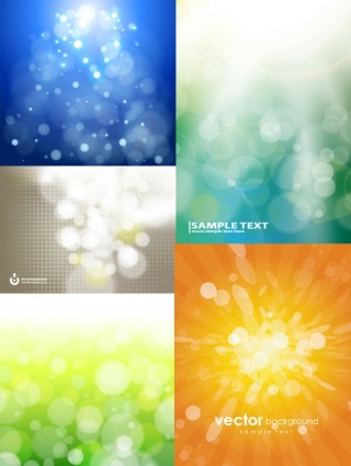 Dream light art background vector design