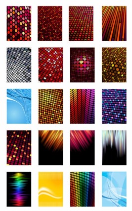 Dynamic fashion background Illustration vector set Dynamic fashion background Illustration vector set