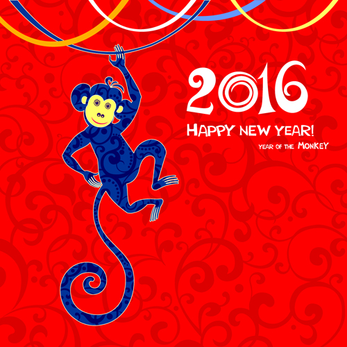 year new monkey 2016 