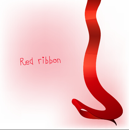 Beautiful red ribbon set 03 Beautiful red ribbon set 03