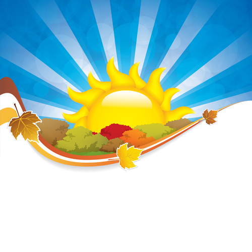 Cartoon summer sun vector background 04 Cartoon summer sun vector background 04