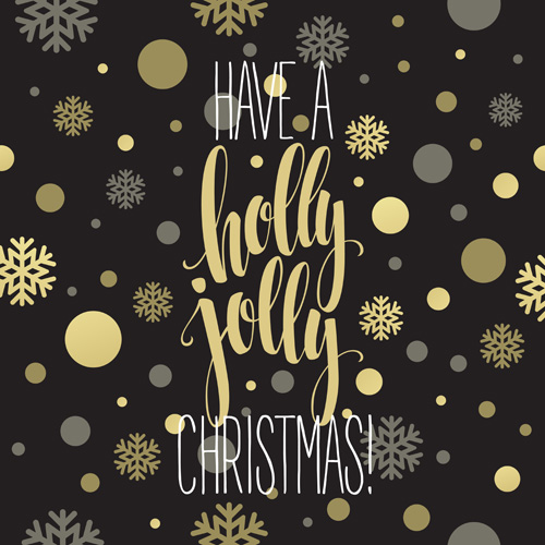 Christmas snowflake with round dot pattern vector 01 Christmas snowflake with round dot pattern vector 01