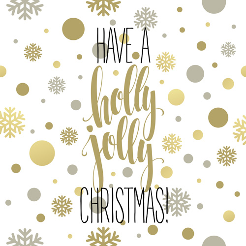 Christmas snowflake with round dot pattern vector 02 Christmas snowflake with round dot pattern vector 02