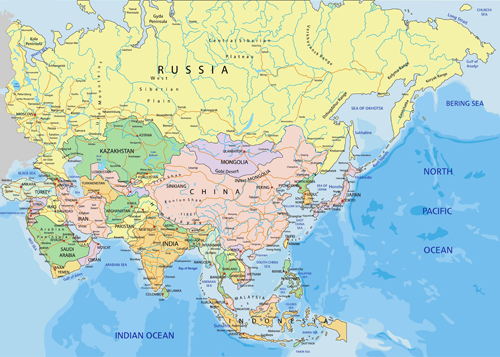 Huge collection of world maps vector material 15