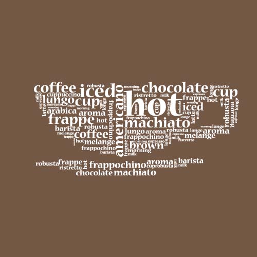 Natural coffee creative background vector 07 Natural coffee creative background vector 07