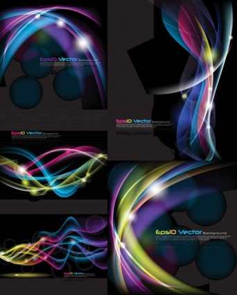 Cool glare background vector 02 Cool glare background vector 02