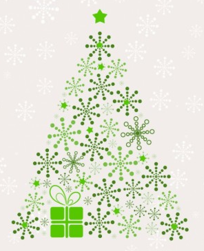 tree snowflake christmas 