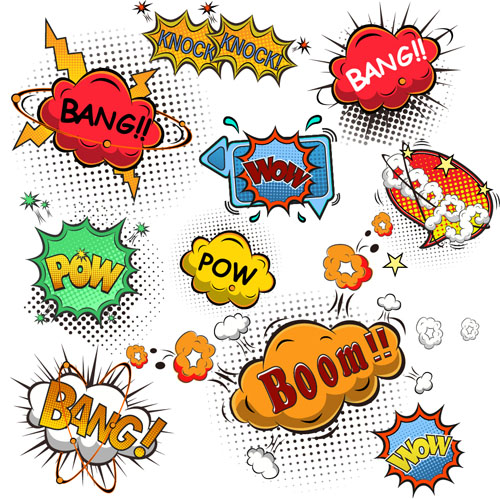 Cartoon text boxs vector material 02 Cartoon text boxs vector material 02