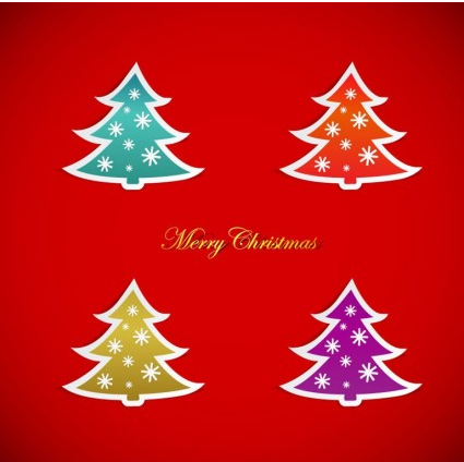 Christmas Tree Graphics vector set Christmas Tree Graphics vector set
