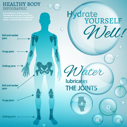 infographics Healthy body 