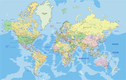 Huge collection of world maps vector material 20 Huge collection of world maps vector material 20