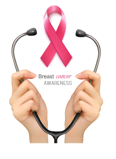 poster medical cancer Breast background awareness 