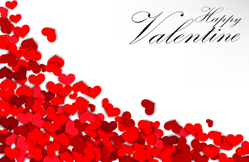 Rose petal valentines day background vector 05 Rose petal valentines day background vector 05