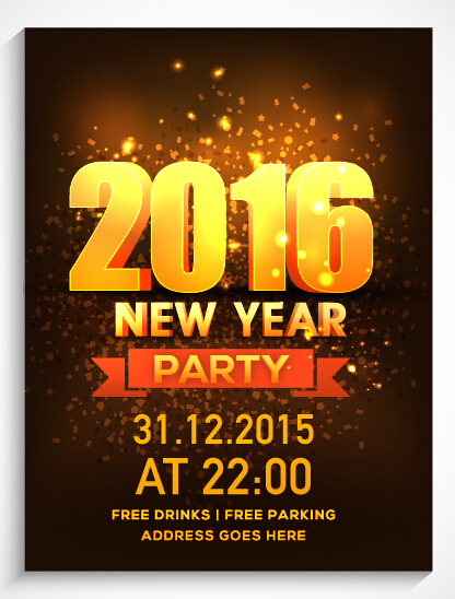 year party new material flyer 2016 