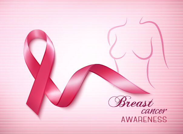 Breast cancer awareness advertising posters pink styles vector 01 Breast cancer awareness advertising posters pink styles vector 01