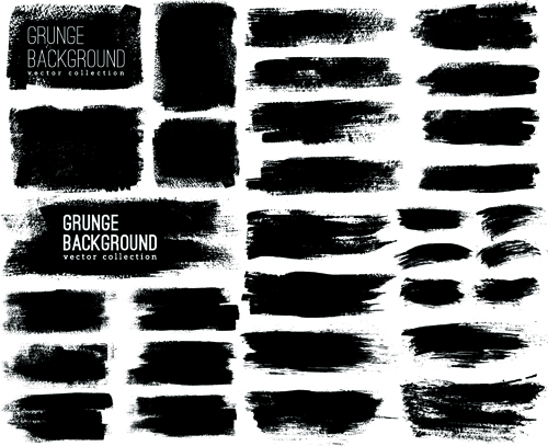 Grunge ink background vectors material 03 Grunge ink background vectors material 03
