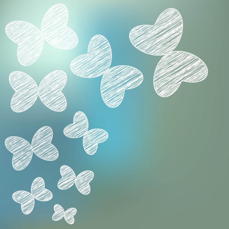 Scribble with blurs background vector Scribble with blurs background vector