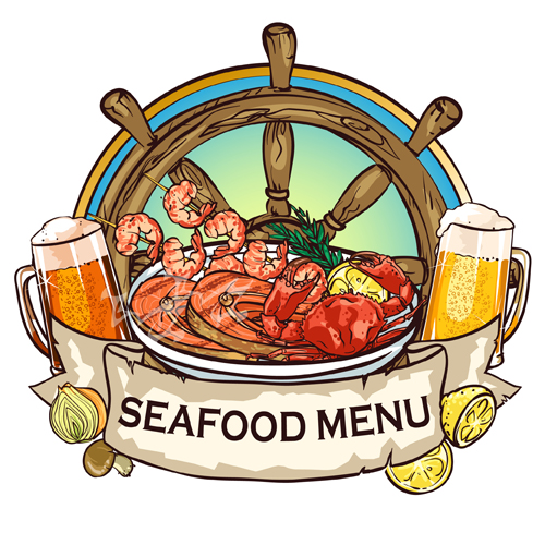 barbecue menu label creative vector 03 barbecue menu label creative vector 03