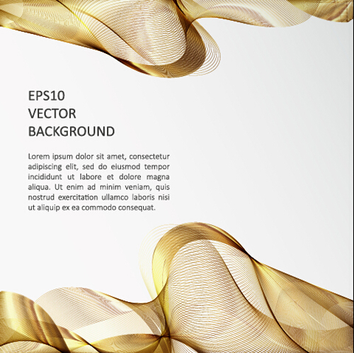 Abstract waves modern background art vectors 15 Abstract waves modern background art vectors 15