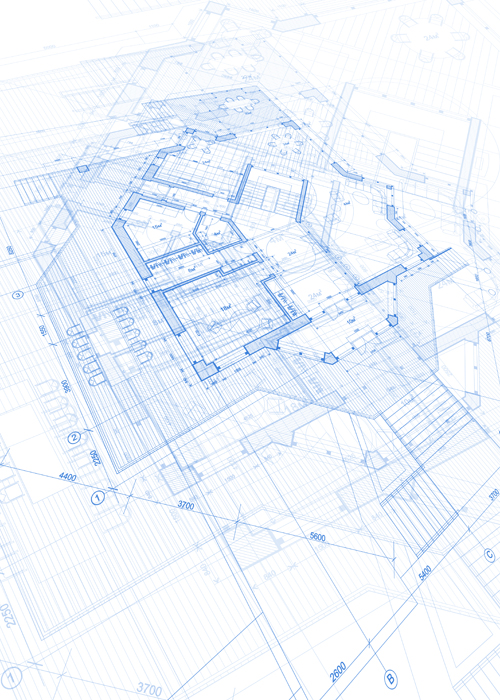Creative architecture blueprint design vector 05 Creative architecture blueprint design vector 05