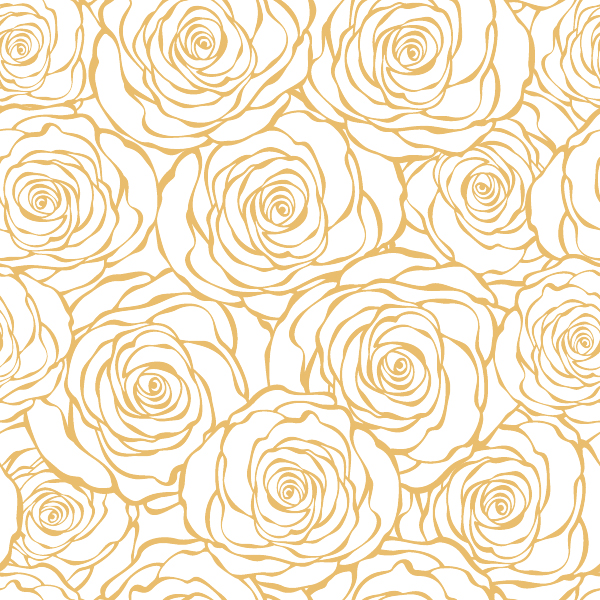 Simple flowers pattern vector Simple flowers pattern vector