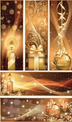 christmas baubles vector banners christmas baubles vector banners