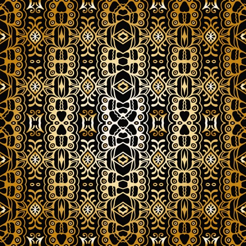 luxurious gold pattern seamless vector background 10 luxurious gold pattern seamless vector background 10