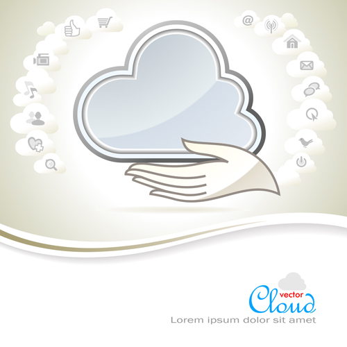 template social cloud background cloud business Backgrounds background 