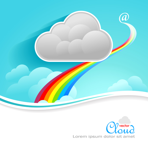 template social cloud background cloud business Backgrounds background 